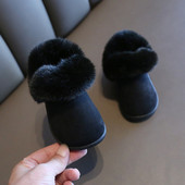 Παιδικές μπότες 2022 Χειμώνας Παιδικά παπούτσια Μόδα για μωρά Αθλητικά παπούτσια για κορίτσια Αγόρια Ζεστά μποτάκια για νήπια Γούνα βελούδινα Snow Boots E122