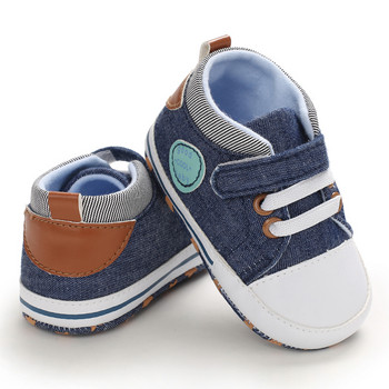 Бебешки обувки за момиченца Всесезонни маратонки Bebes Бебешки момченца Бебешки обувки за новородено Мека подметка Ежедневни спортни обувки против подхлъзване