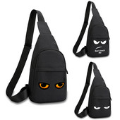 Ανδρική Τσάντα στήθους Μόδα Τσάντα Τηλεφώνου Τσέπη Σταυρός Σώμα Λαιμός Πλευρά ώμος Μικρό Πακέτο Fanny Εκτύπωση Anime Τσάντες γυμναστικής χιαστί εξωτερικού χώρου