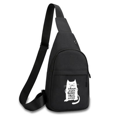 Ανδρική Τσάντα στήθους Μόδα Τσάντα Τηλεφώνου Τσέπη Σταυρός Σώμα Λαιμός Πλευρά ώμος Μικρό Πακέτο Fanny Εκτύπωση Anime Τσάντες γυμναστικής χιαστί εξωτερικού χώρου