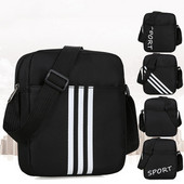 Uued tulemas väikesed meeste reisikäekotid!Mõnusate printidega meeste vabaaja üheõlakott Mood Mitmekülgne ostuklapp nailonist kandekott