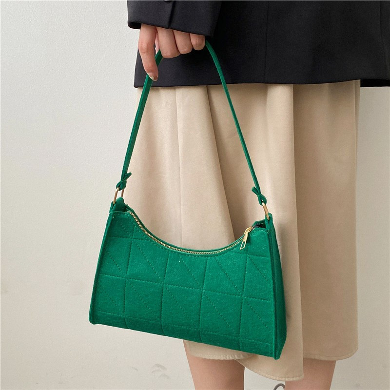 ISKYBOB Γυναικεία ρετρό τσάντα μασχάλης τσάντα μονόχρωμη τσάντα ώμου 2023 Φθινοπωρινό casual τσαντάκι ελαφρύ βάρος τσάντα χιαστί 2024 Μοντέρνα