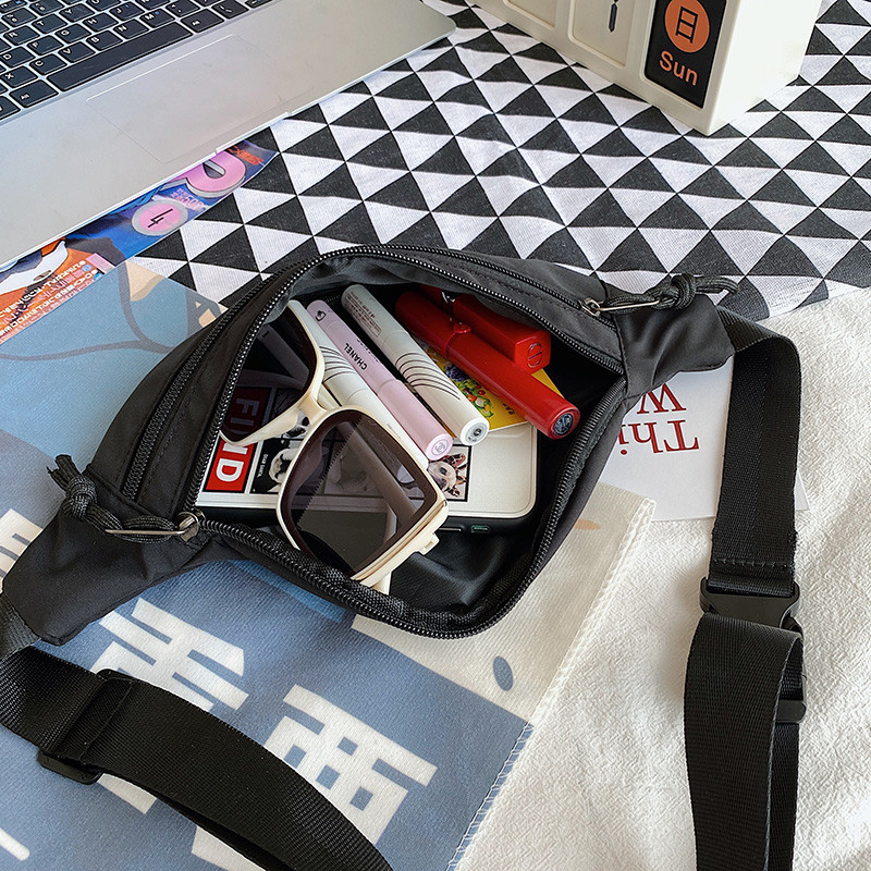 Τσάντα στήθους Μόδα ανδρική εξωτερική ανδρική τσάντα τσάντα ώμου χιαστί τσάντα ώμου Κλείσιμο τσέπης πορτοφόλι με κέρματα Πορτοφόλι γυναικεία θήκη ζώνης