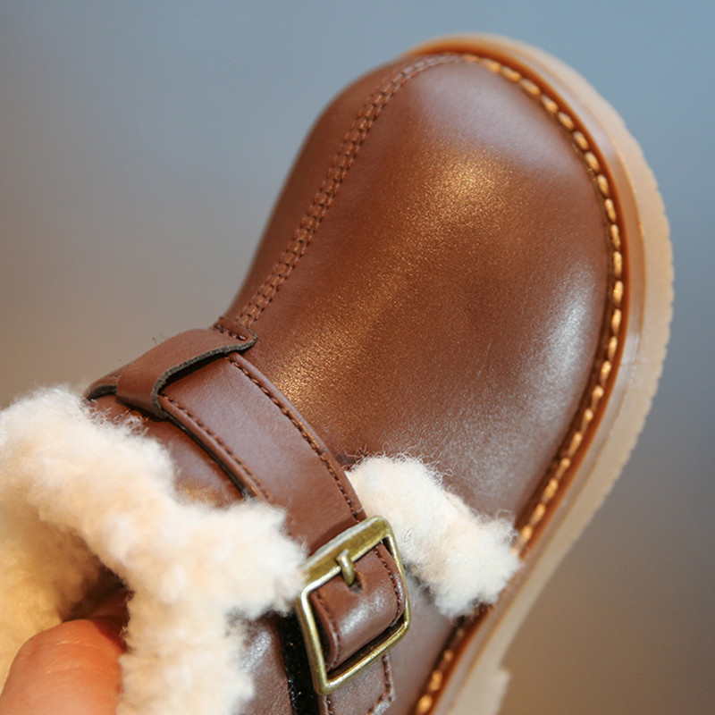 Zima Novorođenčad Djevojčice Tople plišane čizme Male dječake Čizme za prve hodače Cipele Gležnjače 1 2 3 4 godine Chelsea čizme Moda