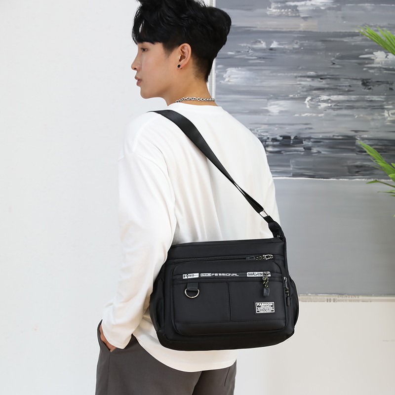 Ανδρικές τσάντες ώμου χιαστί χιαστί τσάντες πολλαπλών στρώσεων Oxford τσάντα ώμου Τσάντα μεγάλης χωρητικότητας Ανδρική casual μόδα