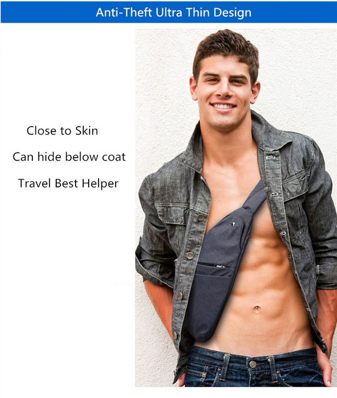 väike vargusvastane kotikott ühe õlaga spordikott veekindel reisi väike rinnakott õhuke mini crossbody kott dropshipping