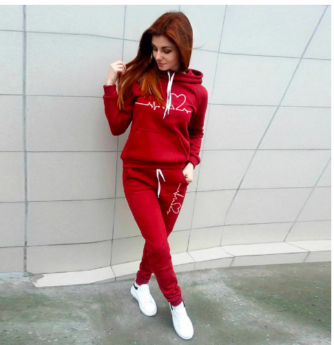 2023. Ženska modna dvodijelna odijela za trčanje Odijela dugih rukava Majice s kapuljačom Top hlače Trenerka dugih rukava Ležerno odijelo 5 boja