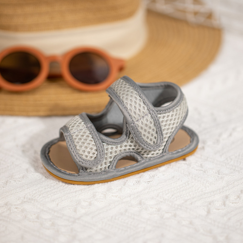 Detské sandále KIDSUN pre dievčatá a chlapcov, letné, mäkké, protišmykové, gumené, záhradné, pre batoľatá, prvé chodítka, 0-18 mesiacov