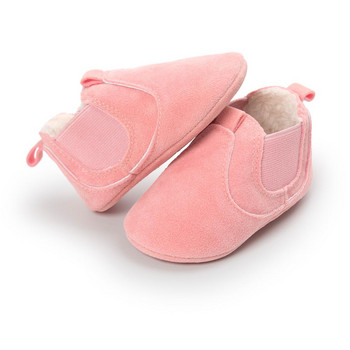 Есенни бебешки обувки от леопардова PU кожа за новородено момиче, обувки за първа проходилка, обувки за малко дете, класически ежедневни обувки