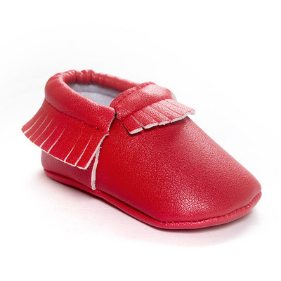 Pantof auriu pentru bebelusi baieti Mocasini pentru copii Pantofi Bebe pentru copil mic First Walker Pantofi pentru nou-nascuti cu franjuri moale din PU Șosetă moale din piele PU