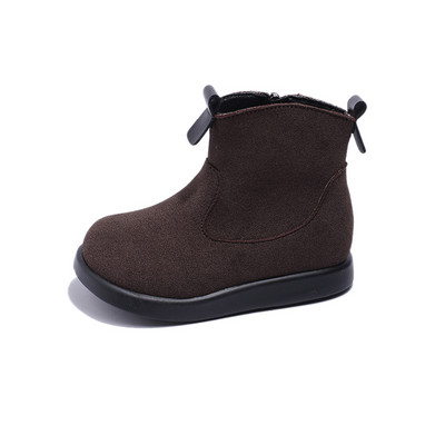 Dječje čizme za dječake Proljeće i jesen u korejskom stilu Novo 2023. Kratke čizme Mekani potplat Modne dječje Chelsea čizme jednobojne