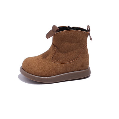 Dječje čizme za dječake Proljeće i jesen u korejskom stilu Novo 2023. Kratke čizme Mekani potplat Modne dječje Chelsea čizme jednobojne