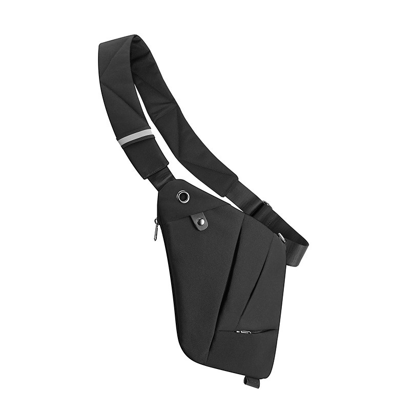 Ανδρική τσάντα στήθους Ψηφιακή τσάντα όπλο αποθήκευσης Slung crossbody αθλητική τσάντα μέσης Πολυλειτουργική προσωπική αντικλεπτική τσάντα ώμου