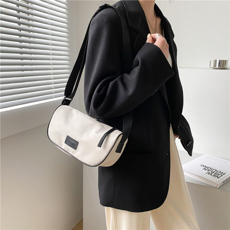 Nove ženske torbe u korejskom stilu Patchwork torba od Oxford tkanine na rame preko ramena Messenger torba Ležerna ženska ručna torba Jednostavna torba za prsa