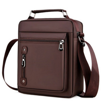 Бизнес мъжка чанта през рамо Водоустойчива чанта Oxford Модна мъжка чанта с цип Класически чанти през рамо
