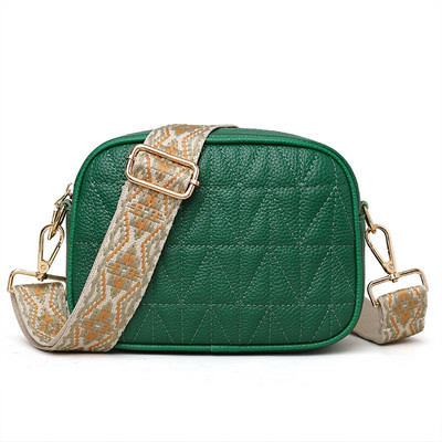 Τσάντα χιαστί από 100% για γυναικείες τσάντες ώμου 2023 Luxury designer Handbag Γυναικεία μονόχρωμη Messenger Tote Sac