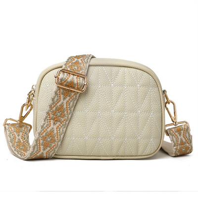 Τσάντα χιαστί από 100% για γυναικείες τσάντες ώμου 2023 Luxury designer Handbag Γυναικεία μονόχρωμη Messenger Tote Sac