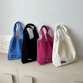 Ženska trendi hobo torba Sklopiva ležerna velika torba Svestrana samtasta torba na rame Mekana torba za višekratnu kupnju velikog kapaciteta