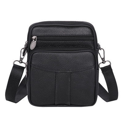 Genți de umăr pentru bărbați, din piele naturală, genți de înaltă calitate, geantă pentru bărbați de afaceri.