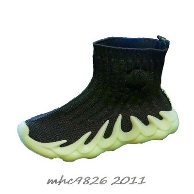 Modne čizme za djevojčice i dječake, nove jesenske dječje prozračne kratke čizme, modne dječje cipele za pletenje u obliku patchworka