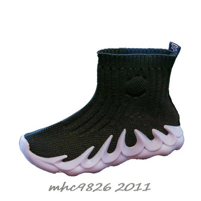 Modne čizme za djevojčice i dječake, nove jesenske dječje prozračne kratke čizme, modne dječje cipele za pletenje u obliku patchworka