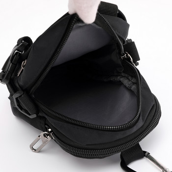 Мъжки чанти Мини чанта Messenger Обикновена малка чанта през рамо за мобилен телефон Ежедневна чанта през рамо с капак Портмоне за монети