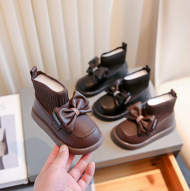 2023 Cizme noi pentru băieți, moale, în stil britanic, cizme de modă pentru copii, cizme casual din piele pentru fete, drăguți, pantofi sport pentru copii, pantofi sport