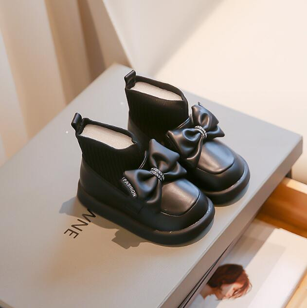 2023 Cizme noi pentru băieți, moale, în stil britanic, cizme de modă pentru copii, cizme casual din piele pentru fete, drăguți, pantofi sport pentru copii, pantofi sport