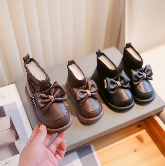 2023 Cizme noi pentru băieți, moale, în stil britanic, cizme de modă pentru copii, cizme casual din piele pentru fete, drăguți, pantofi sport pentru copii, pantofi sport