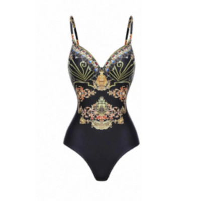 One Piece μπικίνι μαγιό & φούστες 2023 Νέο καλοκαιρινό γυναικείο παπιγιόν ρετρό μαγιό Πολυτελές κομψό βραζιλιάνικο μαγιό