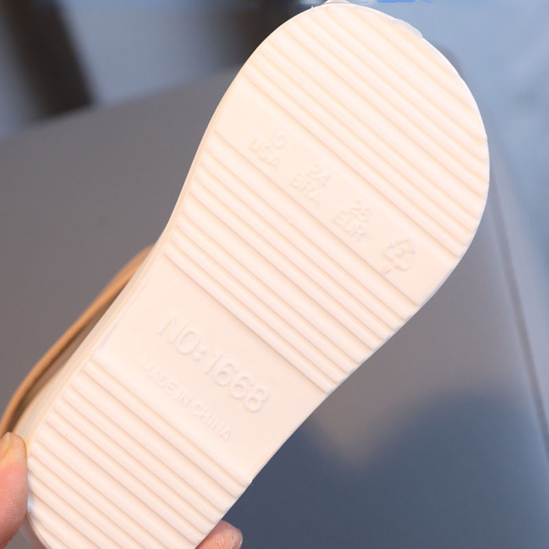 Detské roztomilé gumené čižmy s medvedíkom, členkové čižmy pre dievčatá a chlapcov, nepremokavé topánky s okrúhlou špičkou