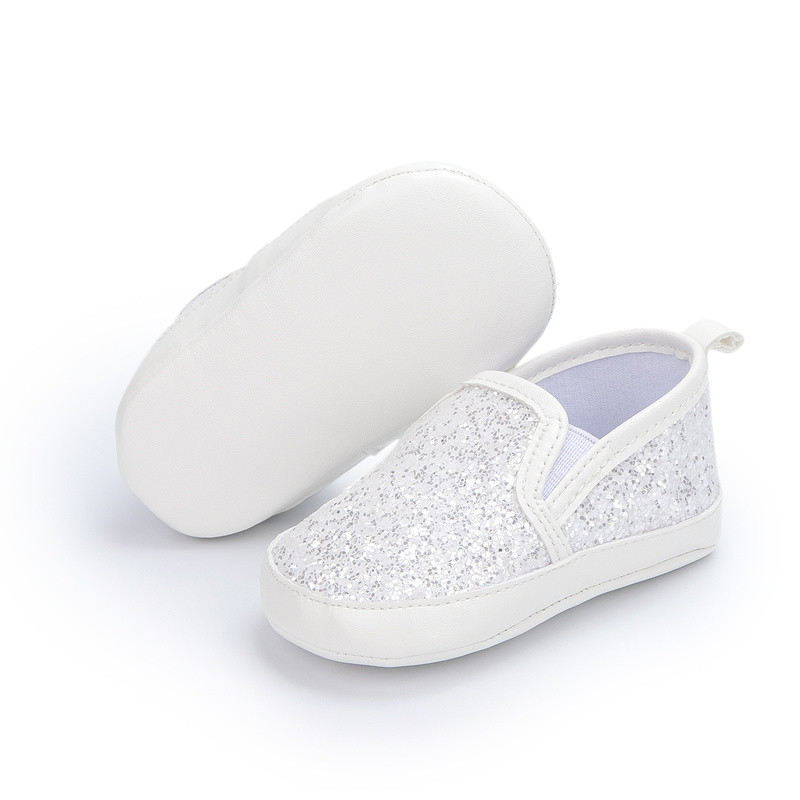 Νέα παπούτσια μωρού Παπούτσια για μωρά για κορίτσια Flash Χρυσό Φόρεμα Βαμβακερή μαλακή σόλα Παπούτσια παιδικής κούνιας για νεογέννητο μοκασίνια First Walkers