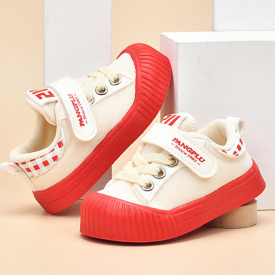 2023 Νέα φθινοπωρινά άνοιξη παιδικά παπούτσια καμβά για μωρά αγόρια για κορίτσια αντιολισθητικά νήπια για προ-βάδισμα Hook$ Lock Casual παπούτσια Αθλητικά πάνινα παπούτσια