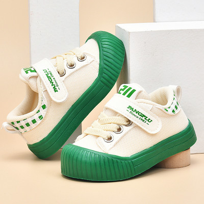 2023 Νέα φθινοπωρινά άνοιξη παιδικά παπούτσια καμβά για μωρά αγόρια για κορίτσια αντιολισθητικά νήπια για προ-βάδισμα Hook$ Lock Casual παπούτσια Αθλητικά πάνινα παπούτσια