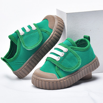 2023 Νέα φθινοπωρινά άνοιξη παιδικά παπούτσια καμβά για μωρά αγόρια για κορίτσια αντιολισθητικά νήπια για προ-βάδισμα Hook$ Lock Casual παπούτσια Αθλητικά πάνινα παπούτσια