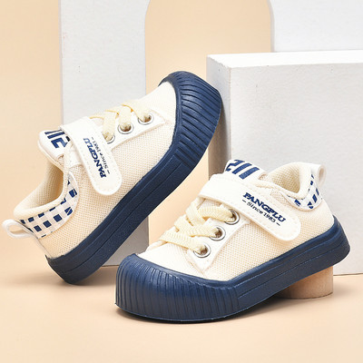 2023 Νέα φθινοπωρινά άνοιξη παιδικά παπούτσια καμβά για μωρά αγόρια για κορίτσια αντιολισθητικά νήπια για προ-βάδισμα Hook$ Lock Casual παπούτσια Αθλητικά πάνινα παπούτσια