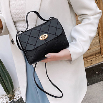 Дамска дамска чанта Модна дамска чанта през рамо Модни дамски чанти през рамо Едноцветни висококачествени елегантни дамски чанти