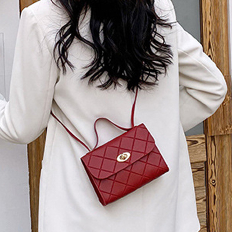 Γυναικεία τσάντα Messenger Trend Γυναικεία Τσάντα ώμου Μόδα Γυναικείες τσάντες χιαστί Μονόχρωμες Κομψές γυναικείες τσάντες υψηλής ποιότητας