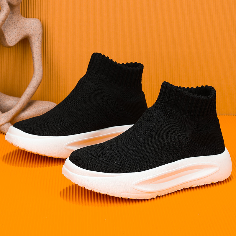 YISHEN Pantofi pentru copii Cizme la gleznă pentru copii pantofi înalți respirabili pentru băieți și fete Cizme casual cu platformă Calzado Infantil