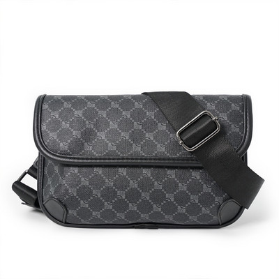 Σχεδιασμός επωνυμίας Τσάντα ώμου Ανδρική τσάντα χιαστί Fashion Business PU Δερμάτινη τσάντα ώμου Ανδρική τσάντα κινητού τηλεφώνου Πορτοφόλια Τσάντες νέα