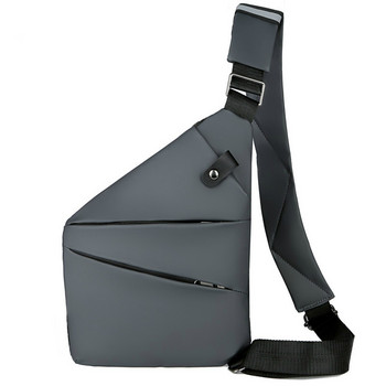 Ανδρική τσάντα στήθους Προσωπική ελαφριά τσέπη τσάντα ώμου μέσα σε ρούχα Αδιάβροχη αντικλεπτική ποδηλατική χιαστί Τσάντα όπλου Easy Clean