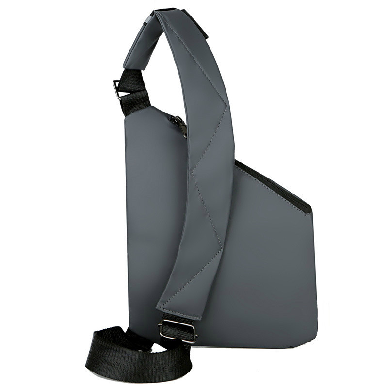 Geantă pentru piept pentru bărbați, buzunar personal, geantă ușoară de umăr, în interiorul hainelor, impermeabilă, antifurt, pentru ciclism, încrucișată, ușor de curățat, geantă pentru pistol