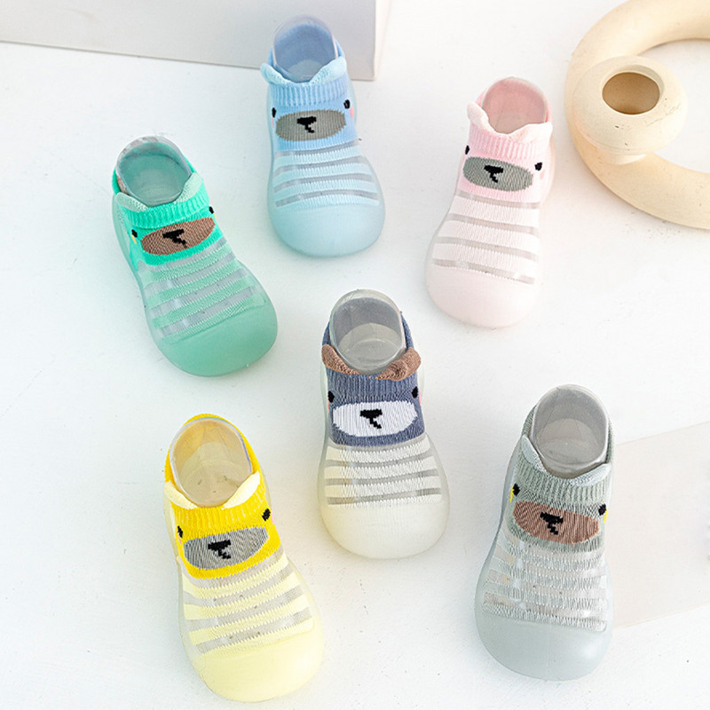 Dječje cipele, dojenčad, dječaci, djevojčice, čarape sa životinjskim motivima, prozračne mrežaste čarape za malu djecu, ljetne neklizajuće cipele za hodanje
