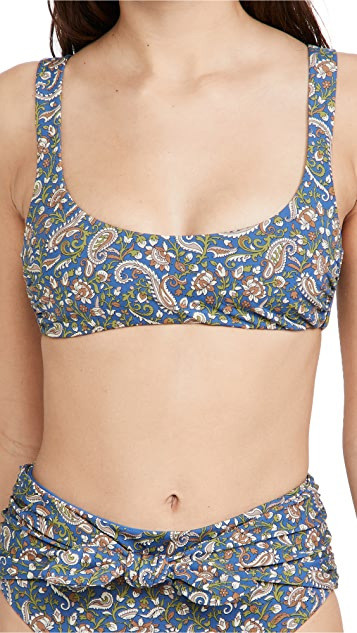 Dámske bikiny s kvetinovou potlačou, nové, retro, s potlačou, dvojdielne, s mašľou, vysokým pásom a otvoreným chrbtom