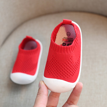 Пролетни бебешки обувки за малко дете Момичета Момчета Ежедневни мрежести обувки Меко дъно Удобни нехлъзгащи се детски обувки за първи път на прохождане
