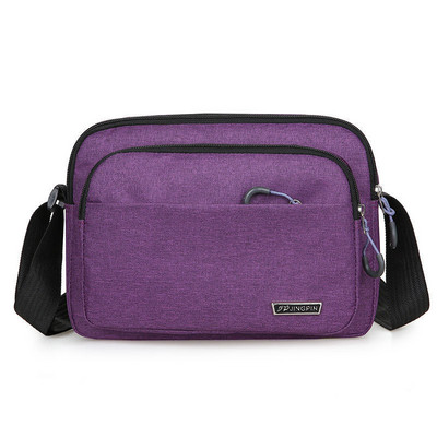 Γυναικεία Ανδρική τσάντα Messenger Καμβάς Κορέα Ιαπωνία Casual Shoulder Fashion Ανδρική τσάντα χιαστί πολλαπλών στρώσεων Τσάντα ώμου