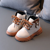 Φθινοπωρινές μπότες Martin για παιδιά Κορεάτικο στυλ για αγόρια για κορίτσια Μόδα παπούτσια Αντιολισθητικά παπούτσια με φερμουάρ για παιδιά Άνοιξη Φθινόπωρο