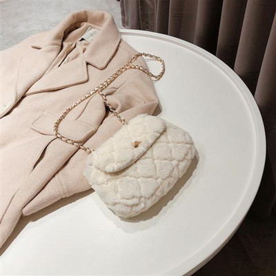 Πολυτελής ντιζάιν τσάντα 2023 Υψηλής ποιότητας βελούδινη τσάντα φθινοπώρου και χειμώνα μαργαριτάρι χιαστί κορεατική γυναικεία τσάντα ώμου μασχάλης μόδας