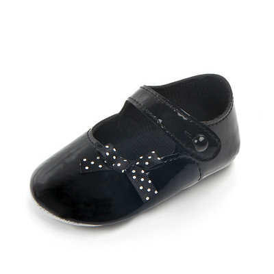 Παπούτσια για νεογέννητο μωρό για μωρά για μωρά, δερμάτινα μοκασίνια First Walker Casual Sneaker Μαλακή σόλα για βρέφη Μασίφ λευκό μαύρο παπούτσι για περπάτημα