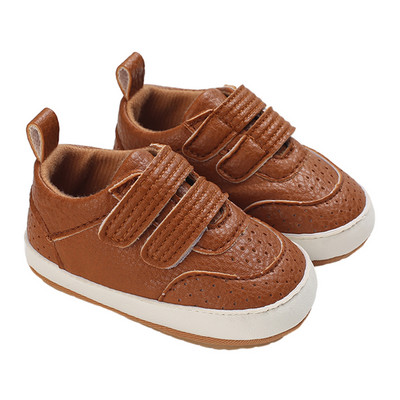 EWODOS Toddler Baby Kids PU Δερμάτινα Αθλητικά Παπούτσια Casual Παπούτσια Χαριτωμένα μωρά Flats αναπνεύσιμα βρεφικά παπούτσια περπατήματος για νεογέννητα κορίτσια αγόρια